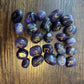 Amethyst Rune Stones Set Crystal with Elder Futhark Letterings - Set 2