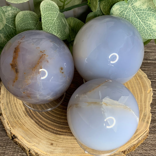 Angelite Spheres