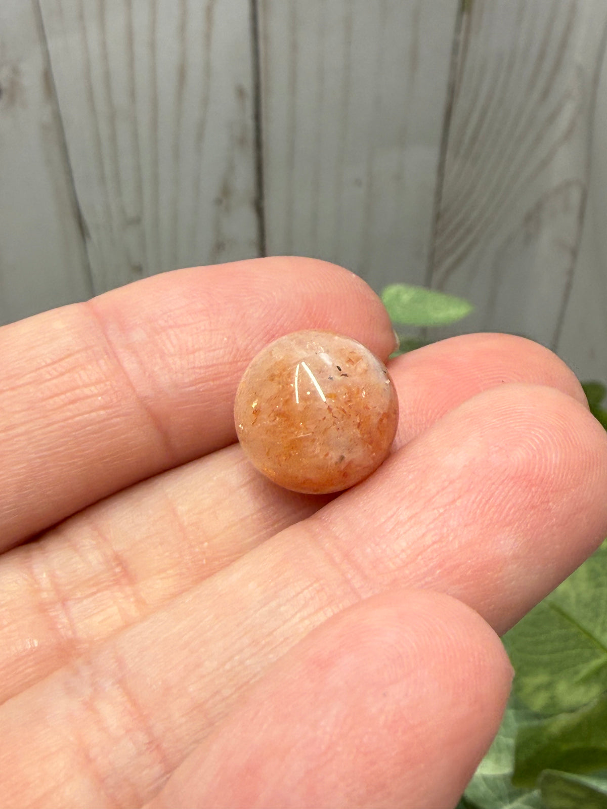 Peach Moonstone Mini Sphere