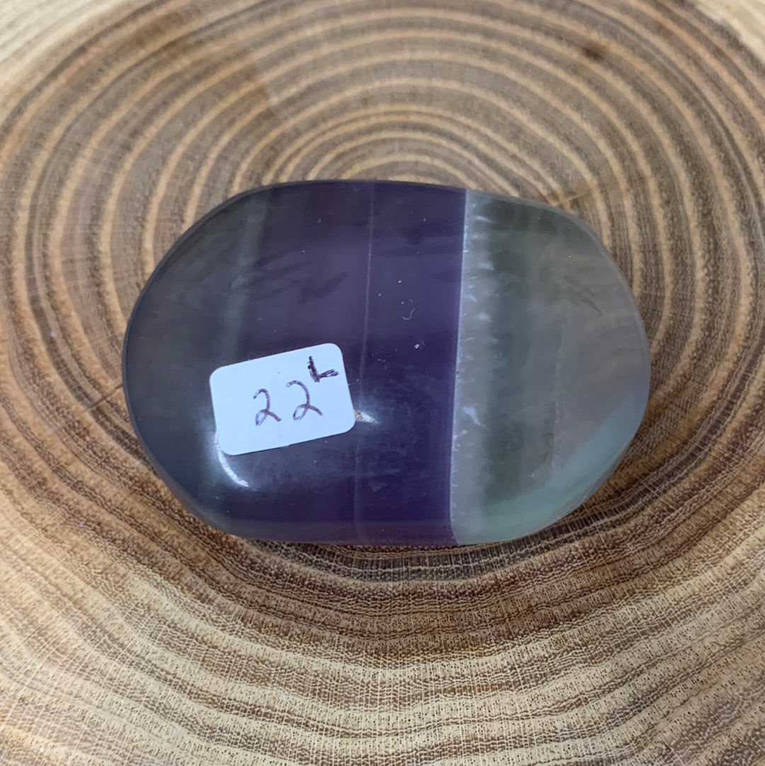 Fluorite Palm Stones