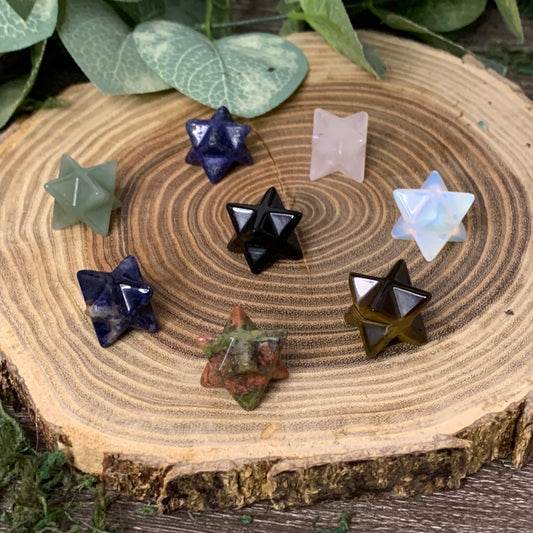 Merkaba Crystal Carving - Small