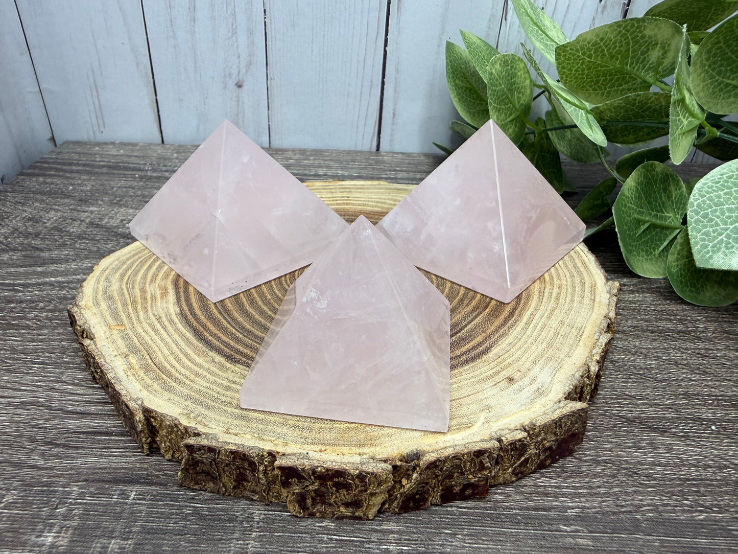 Rose Quartz Pyramid