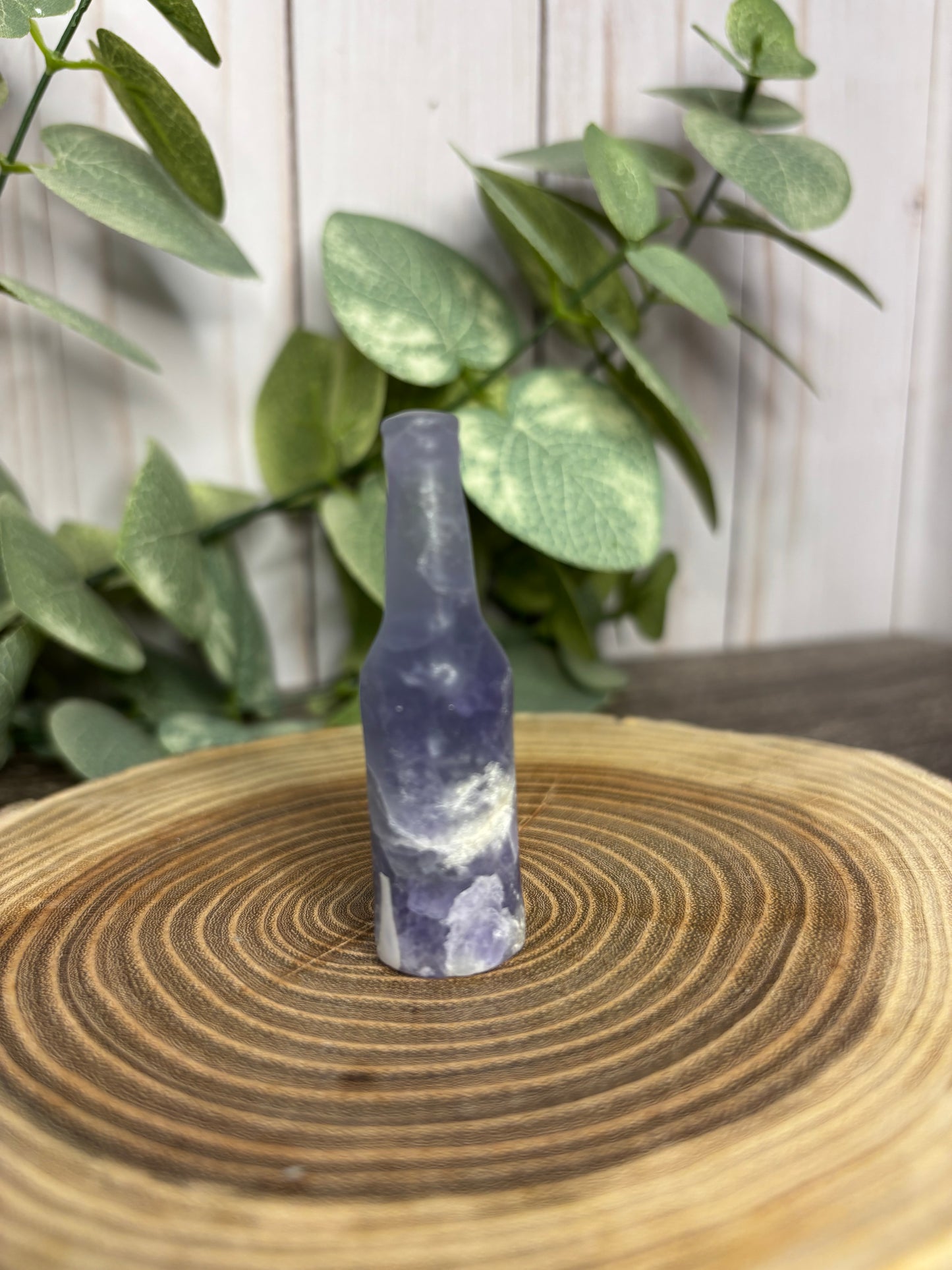 Fluorite Bottle Carving