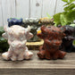 Hyland Cow Carvings - Sitting