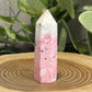 Pink Rhodonite Towers