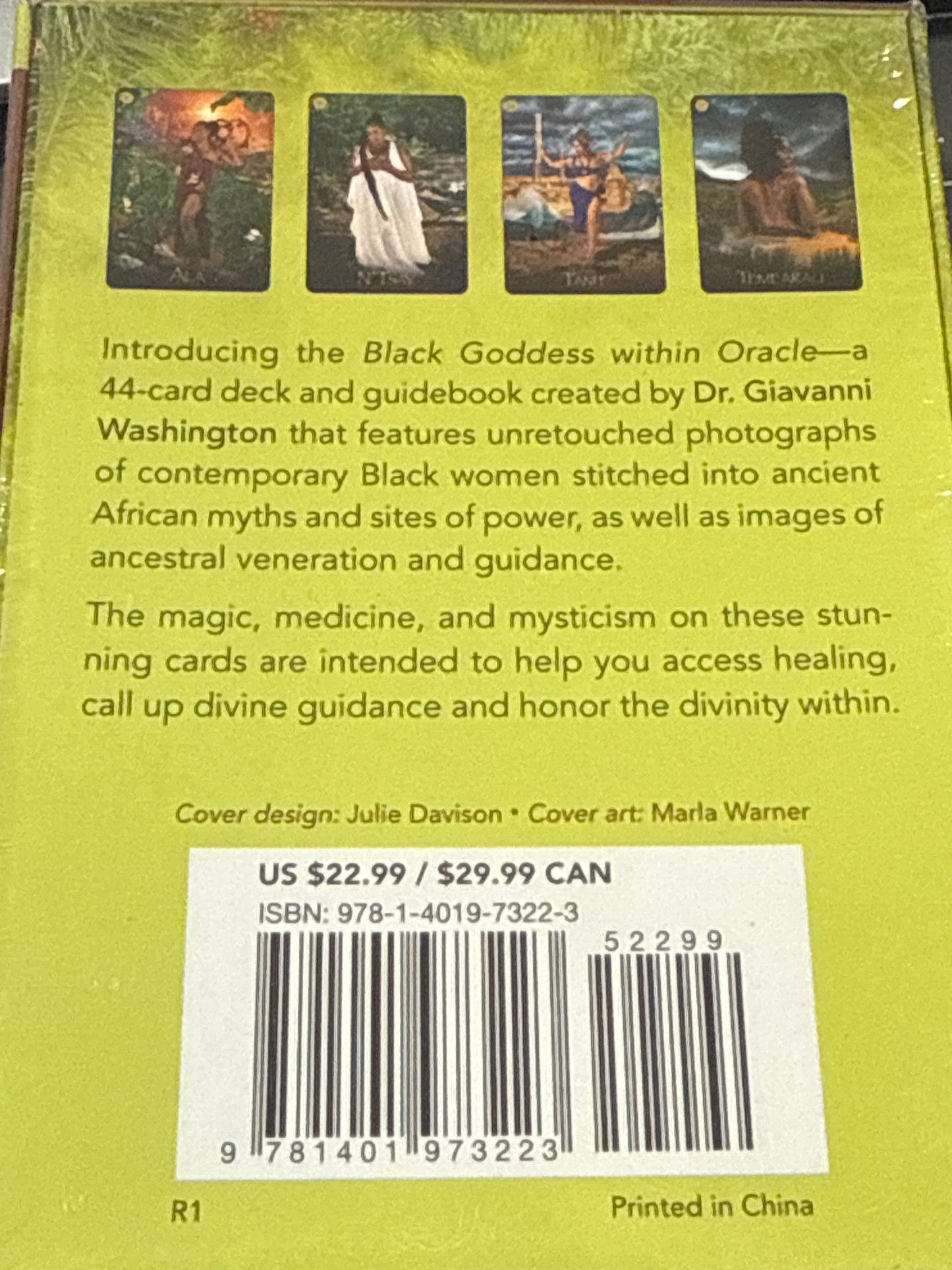 Black Goddess Within Oracle: A 44 Card Deck and Guidebook