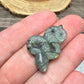 Small Labradorite Snake Carving