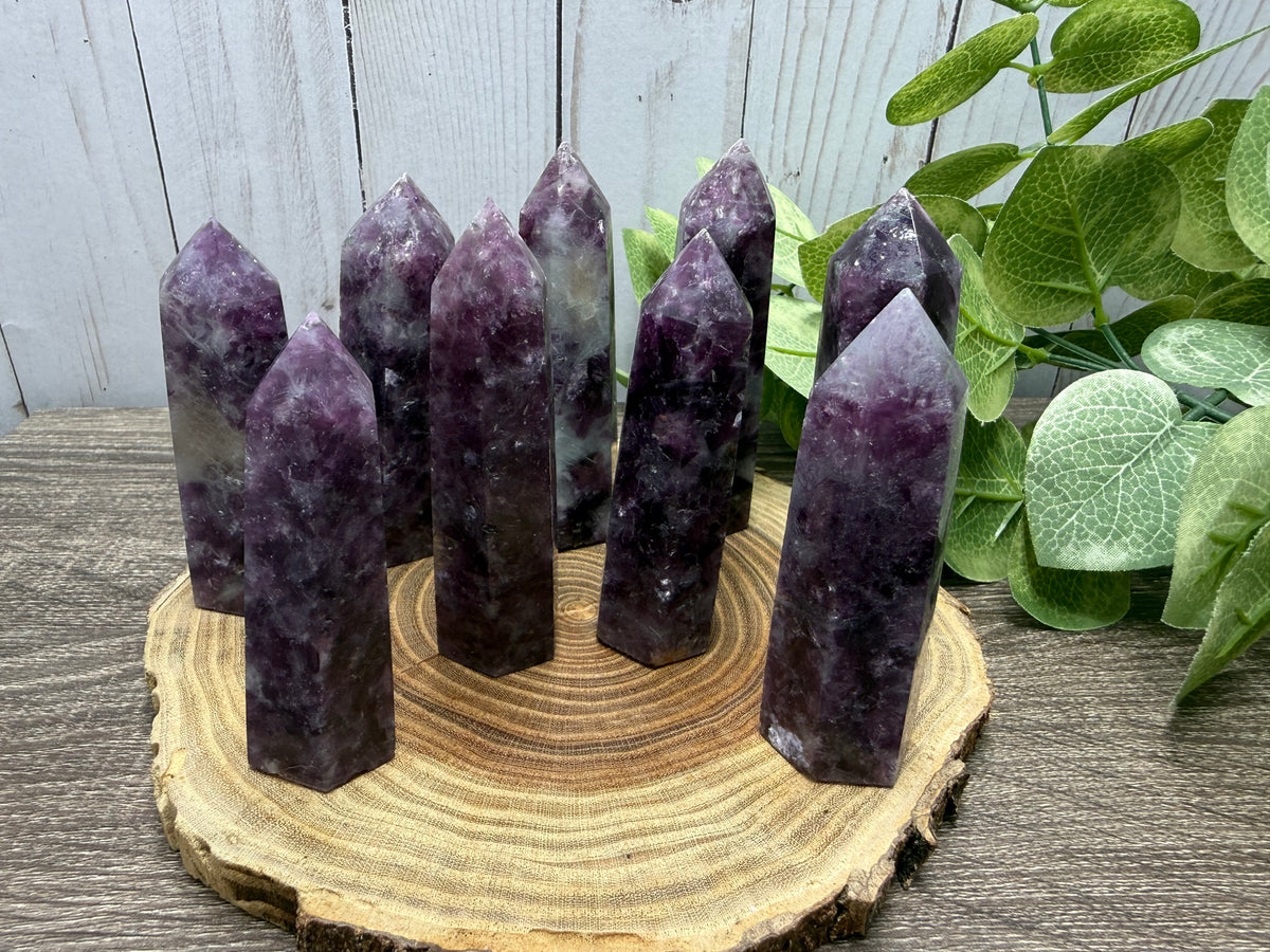 Lepidolite Towers (with some lithium)
