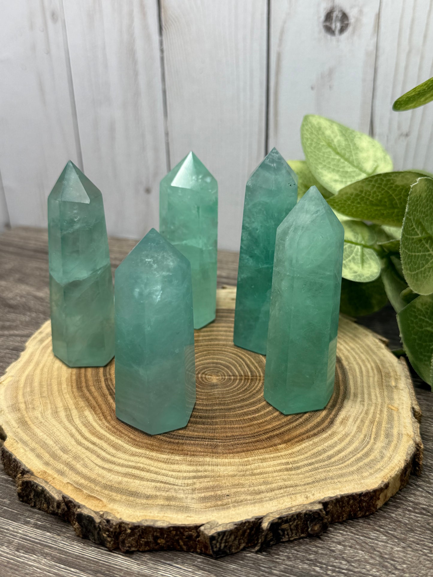 Green Fluorite Towers