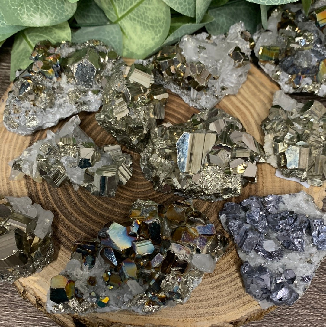 Pyrite Clusters