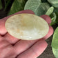 Lemon Citrine Palm Stones