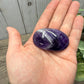 Chevron Amethyst Palm Stone