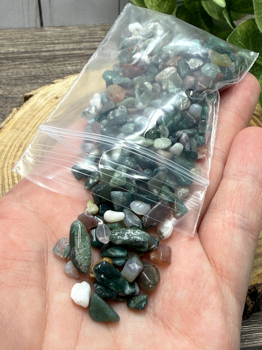 Ocean Jasper Crystal Chip Bag