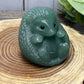 Hedgehog Crystal Carvings