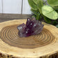 Nine Tailed Fox Fluorite Carvings