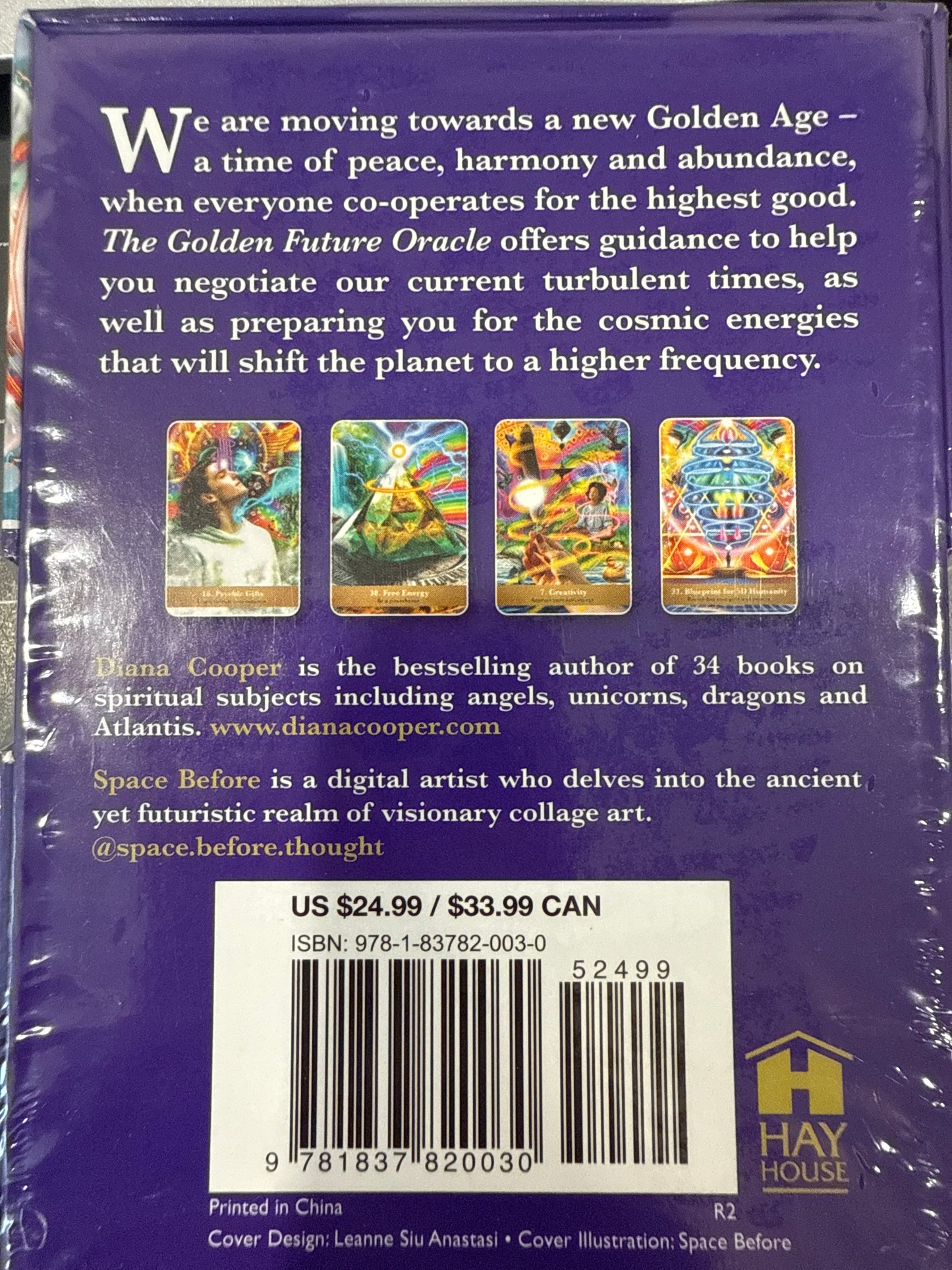The Golden Future Oracle: A 44 Card Deck and Guidebook