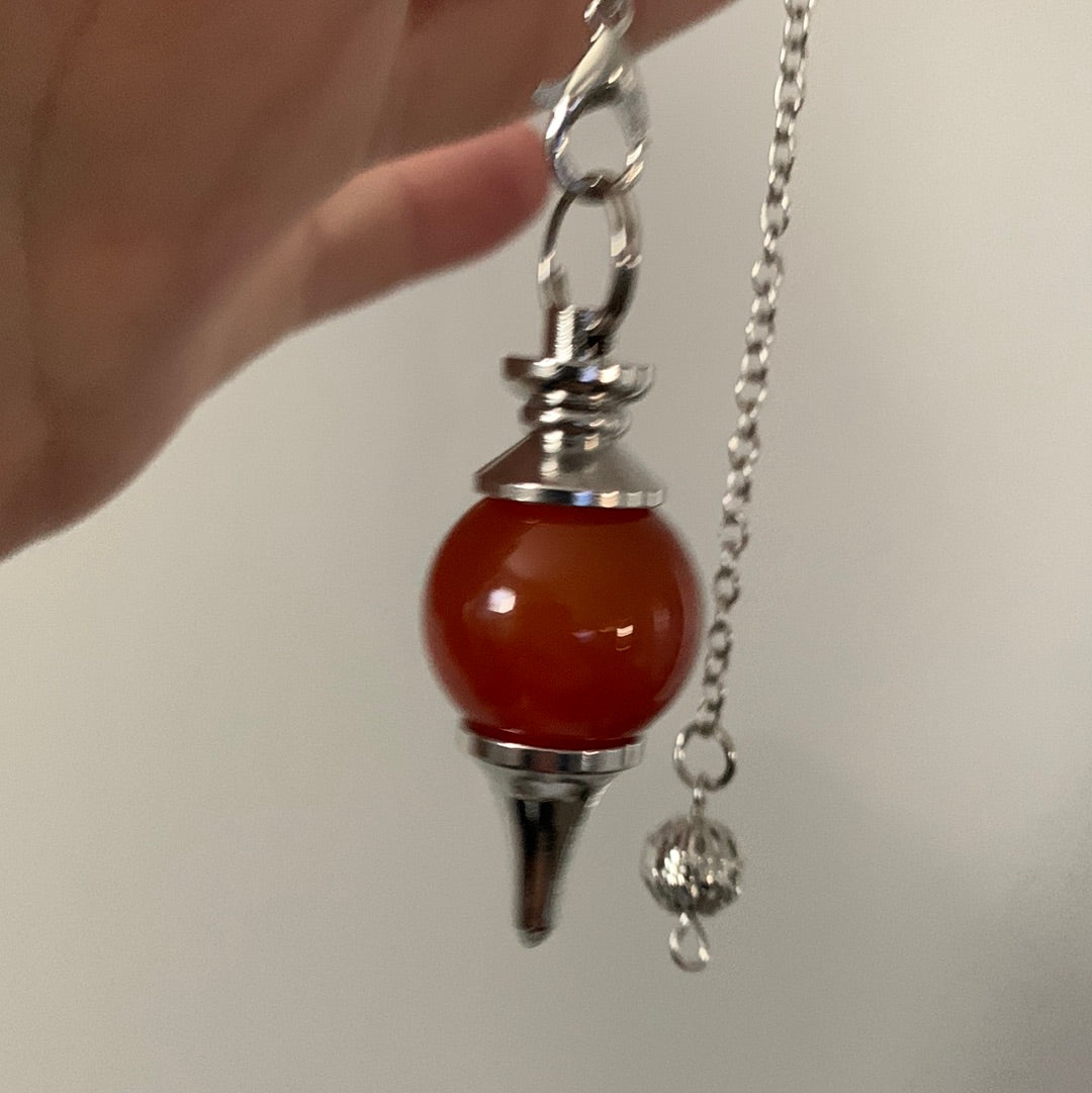 Pendulum Rounded - Carnelian