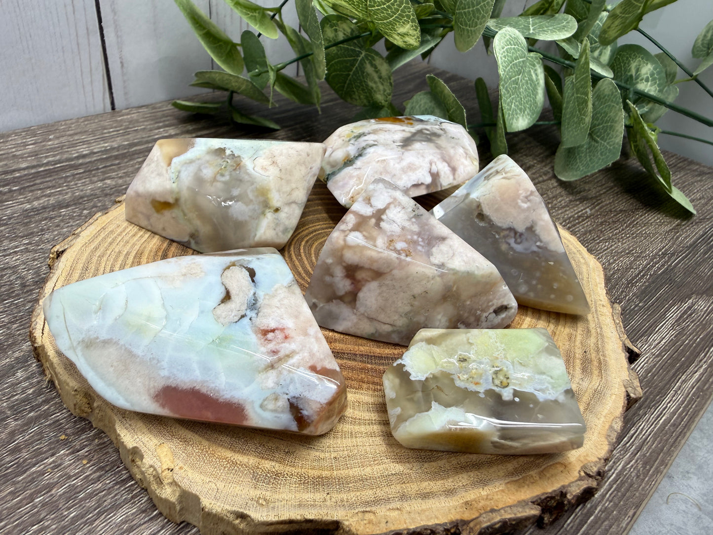 Cherry Blossom Flower Agate Freeform