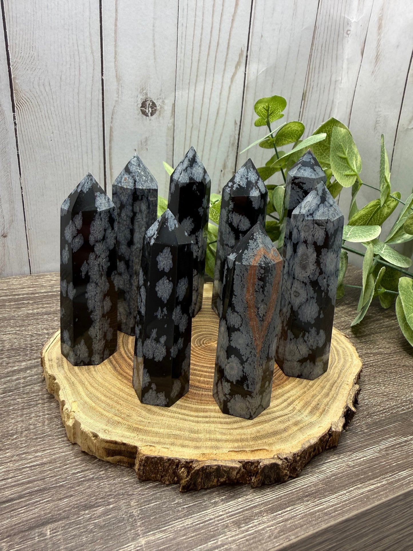 Snowflake Obsidian Towers