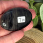 Obsidian - Silver Sheen Palm Stones