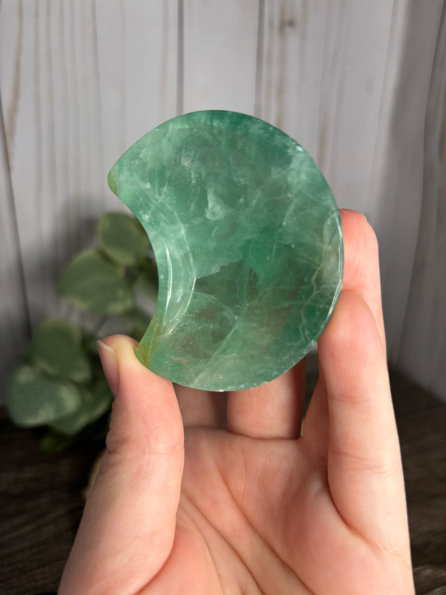 Fluorite Moon Bowls