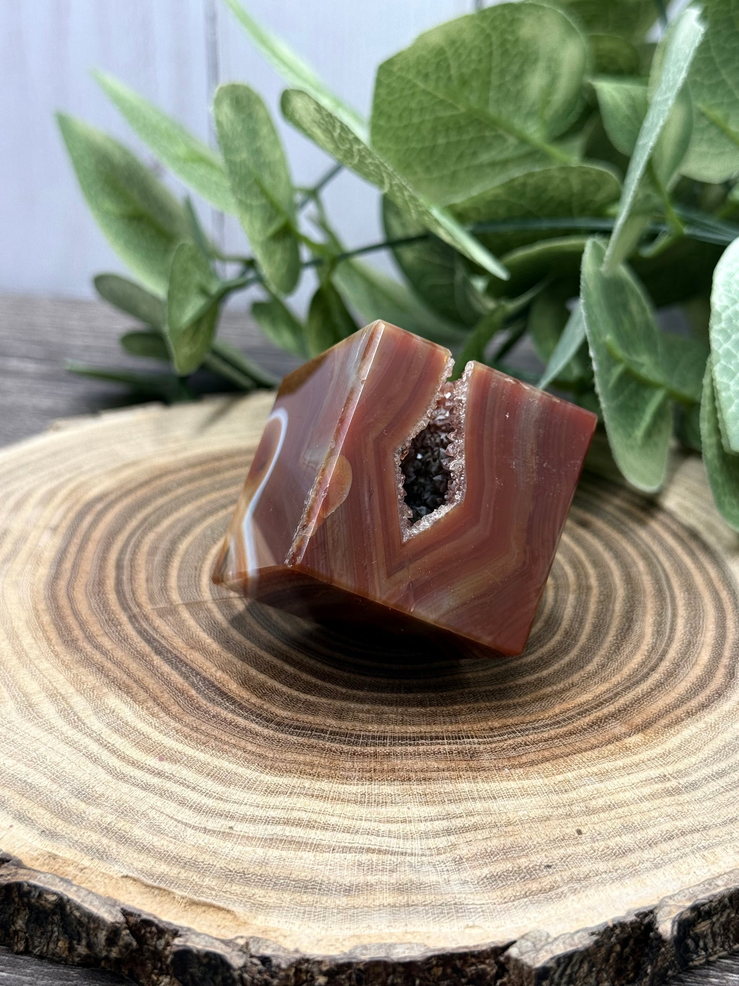 Carnelian Squares / Cubes