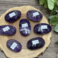 Chevron Amethyst Palm Stone