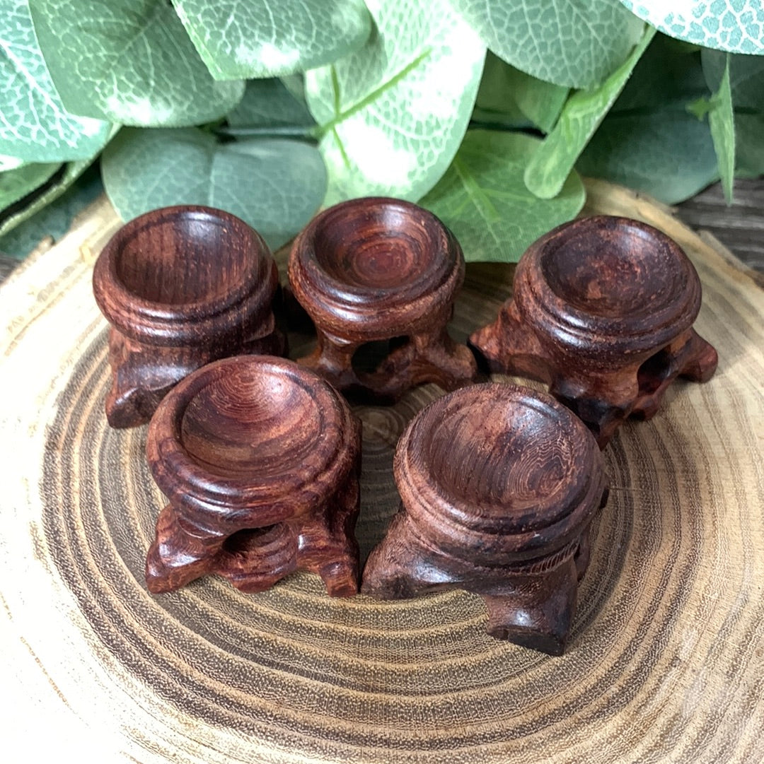 Wooden Sphere Stands