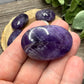 Chevron Amethyst Palm Stone