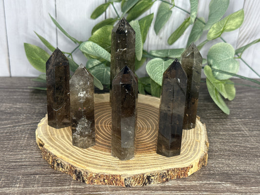 Smokey Quartz Towers