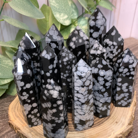 Snowflake Obsidian Towers