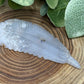 Flower Agate Feather Carvings