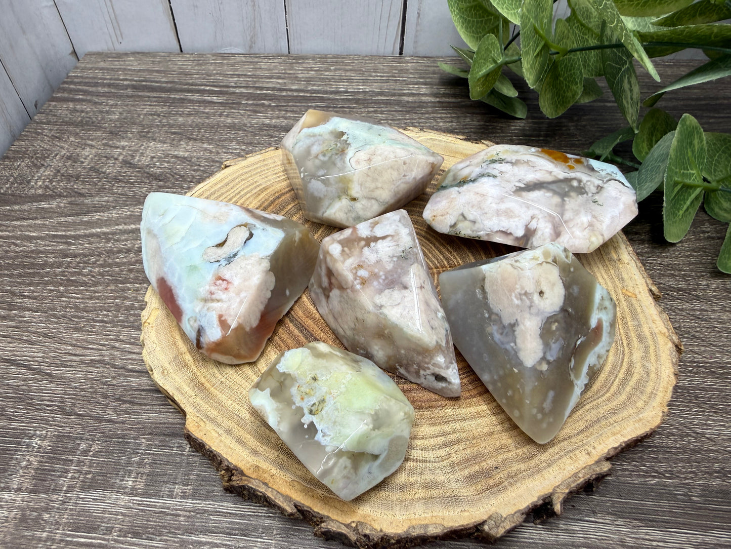 Cherry Blossom Flower Agate Freeform