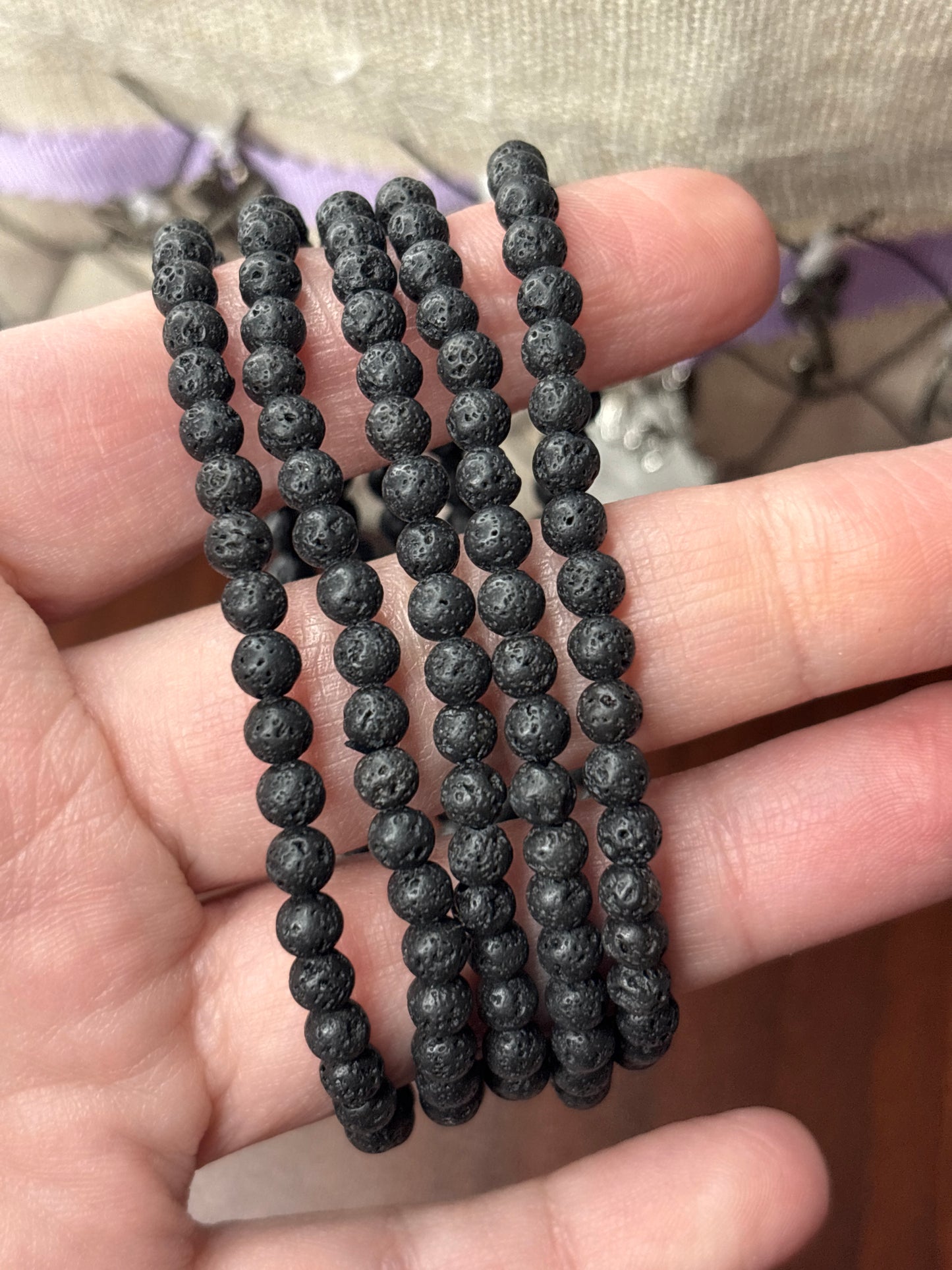 Lavastone - Bracelet 4 mm