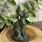 Bast (Bastet) Sphinx Cat Carvings