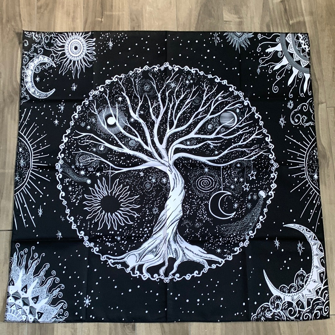 Tapestry -  Tree (Black & White)