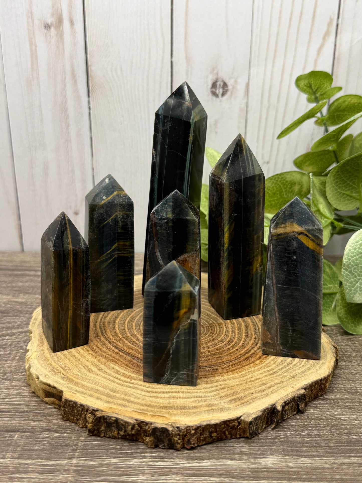 Tigers Eye - Blue Towers