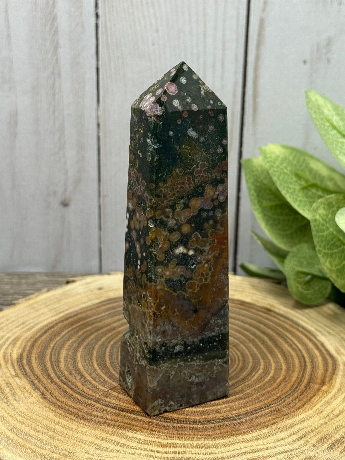 Ocean Jasper Towers - Rectangle Cut