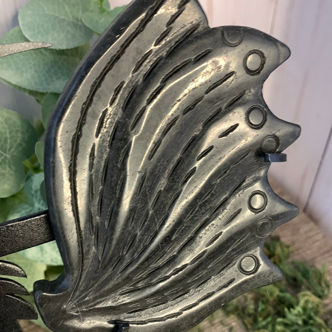 Dragon Wings on Stand - Black Obsidian Large