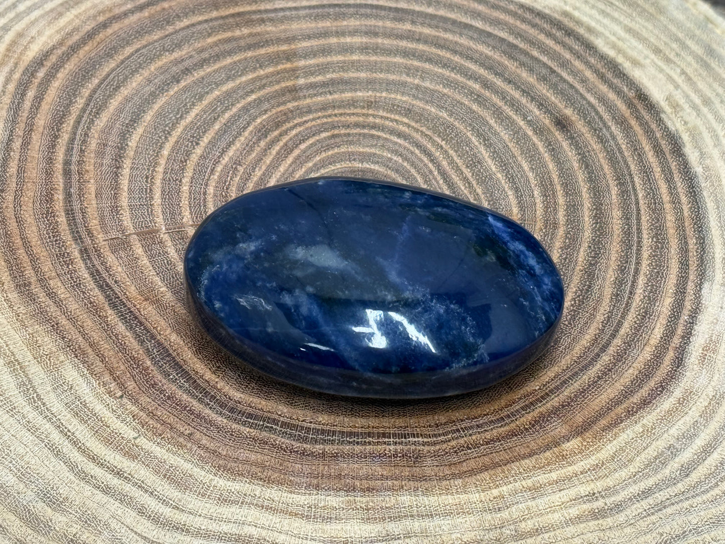 Sodalite Palm Stones