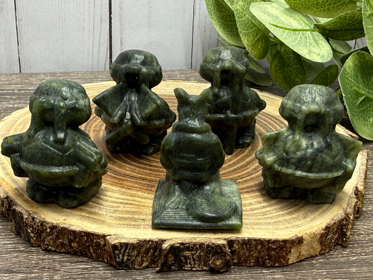 Teenage Mutant Ninja Turtle Crystal Carving SET of 5