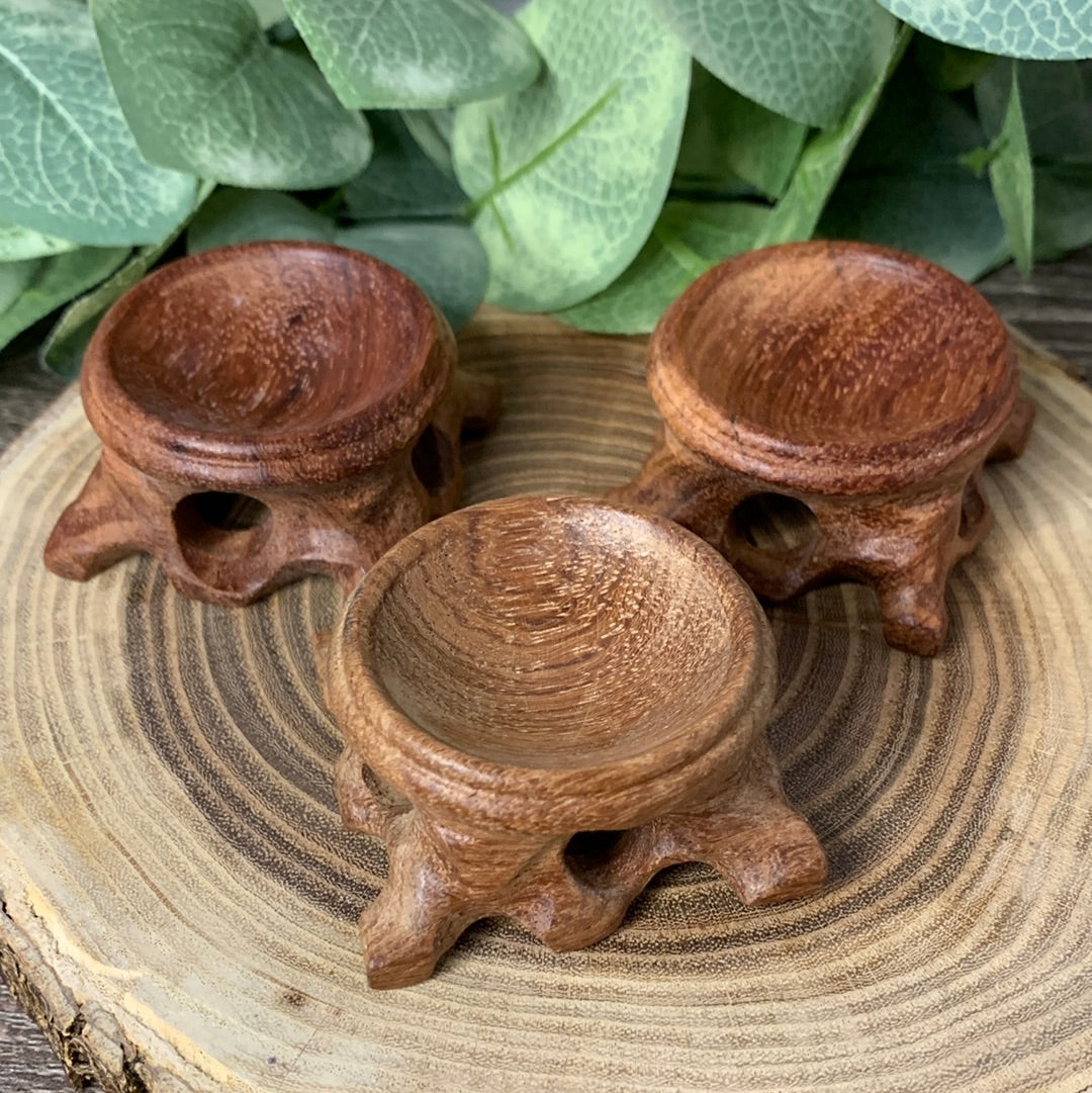 Wooden Sphere Stands