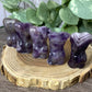 Male Body Crystal Carvings - Chevron Amethyst - Medium