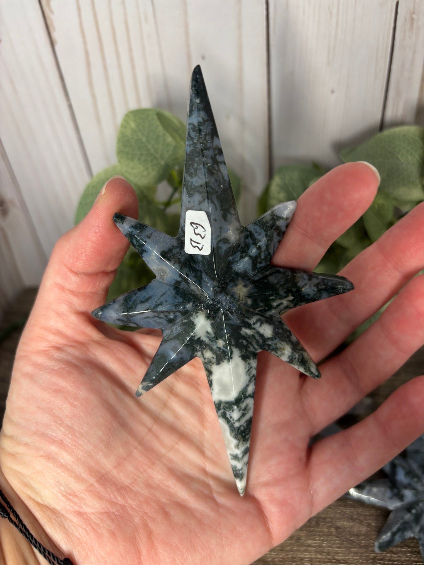 Christmas Star Crystal Carving