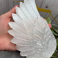 XL Selenite Wings with Stand