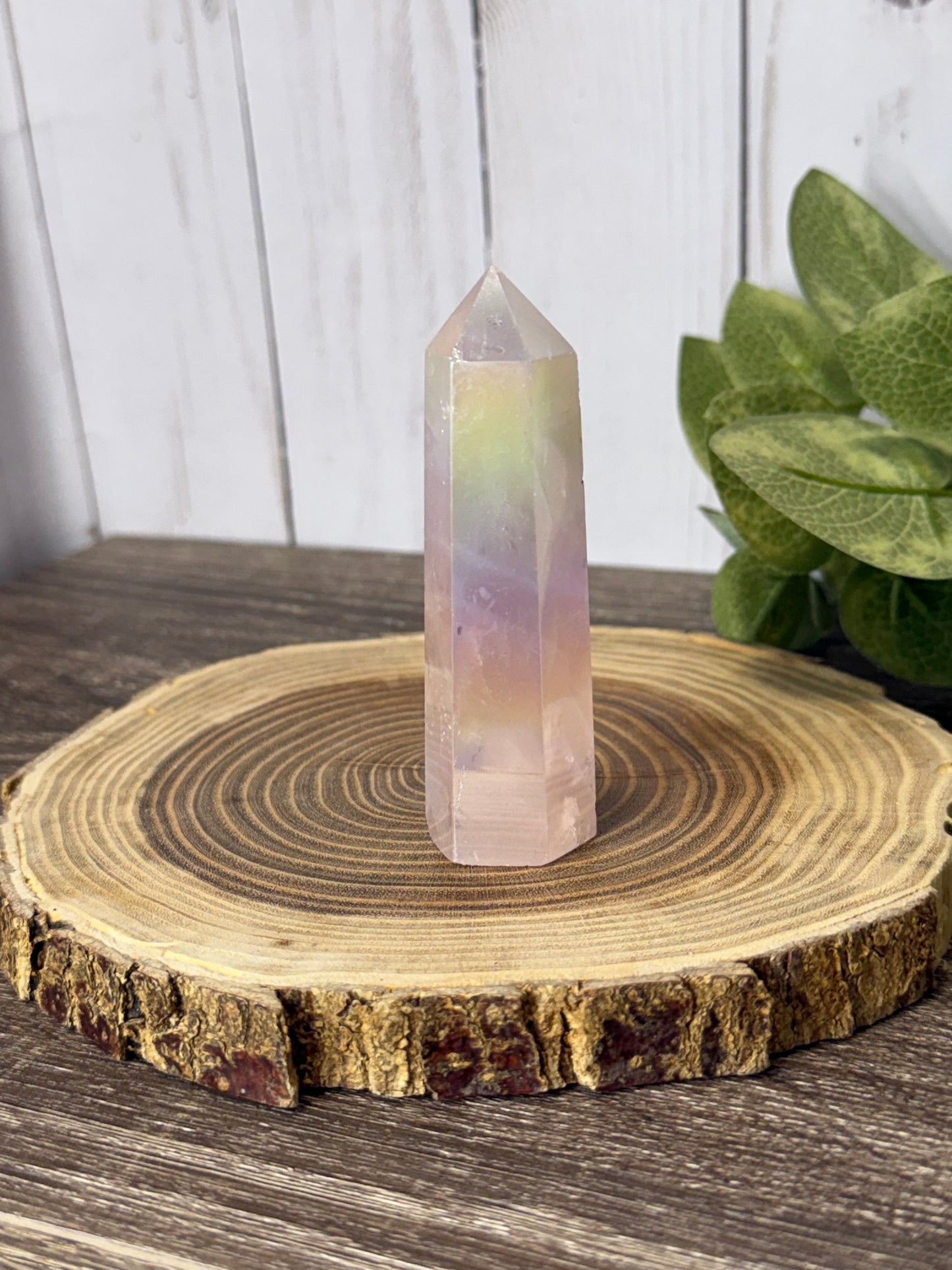 Aura Rose Quartz Towers