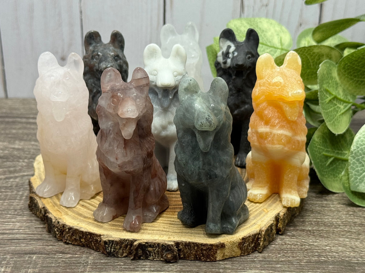 Wolf/Dog Carvings