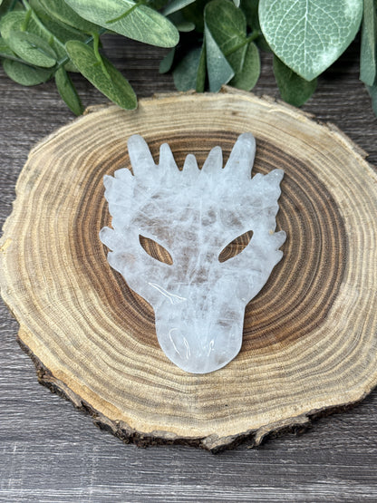 Dragon Mask Carvings