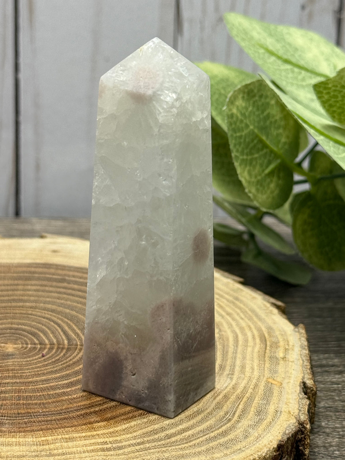 Flower Agate & Presulite Towers