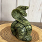 Cobra Snake Carvings - Green Jade